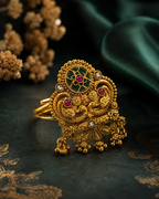 Belliza Jewels Antique Floral Temple Ring