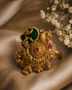 Belliza Jewels Royal Peacock Heritage Ring