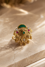 Belliza Jewels Royal Floral Heritage Ring