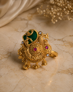 Belliza Jewels Royal Peacock Heritage Ring