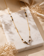 Belliza Jewels Triple Heart Gold Plated Mangalsutra