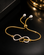 Belliza Jewells Infinite Love Adjustable Bracelet