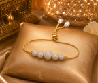 Belliza Jewells Sparkling Bead Adjustable Bracelet