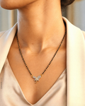 Belliza Jewels Butterfly Elegance Gold Plated Mangalsutra