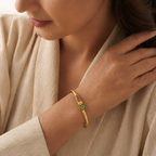 Belliza Jewels Traditional Meenakari Gold Bangles