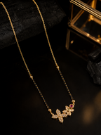 Belliza Jewells Butterfly Mangalsutra
