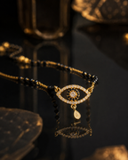 Belliza Jewels Nazar Grace Gold Plated Mangalsutra