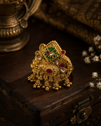 Belliza Jewels Royal Elephant Temple Ring