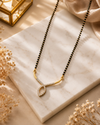 Belliza Jewells Butterfly Grace Gold Plated Mangalsutra